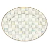 Sterling Check Medium Oval Platter