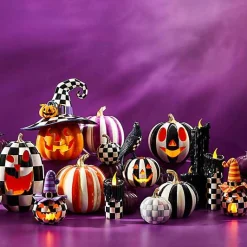 Sterling Check Mini Pumpkin
