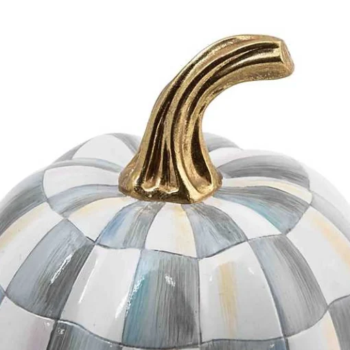 Sterling Check Mini Pumpkin