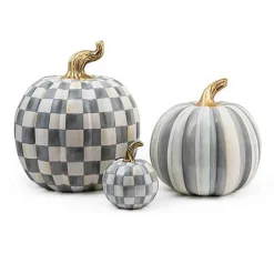 Sterling Check Mini Pumpkin