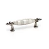 Sterling Check Nickel Drawer Pull