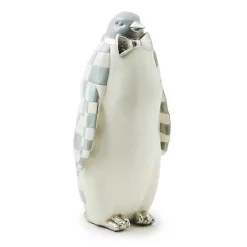 Sterling Check Penguin Figurine
