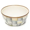 Sterling Check Pinch Bowl