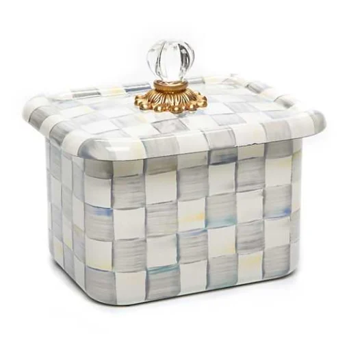 Sterling Check Recipe Box