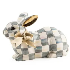 Sterling Check Resting Bunny