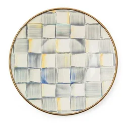 Sterling Check Saucer