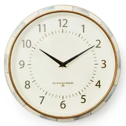 Sterling Check School Wall Clock