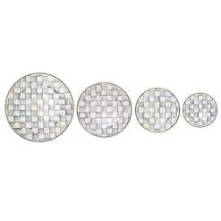 Sterling Check Serving Platter