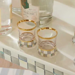 Sterling Check Shot Glass