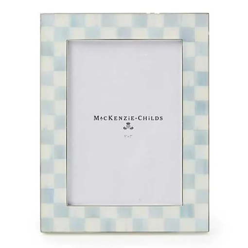 Sterling Check Silver Plated 5x7 Frame