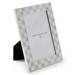 Sterling Check Silver Plated 5x7 Frame