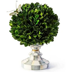 Sterling Check Small Boxwood Centerpiece