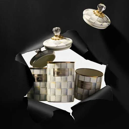 Sterling Check Small Canister