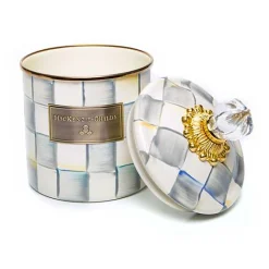 Sterling Check Small Canister