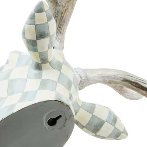 Sterling Check Small Deer Head Wall Decor