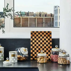 Sterling Check Small Kitchen Canister