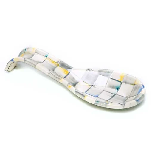Sterling Check Spoon Rest