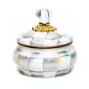 Sterling Check Squashed Pot