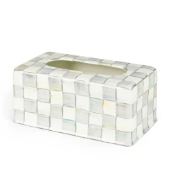 Sterling Check Standard Tissue Box Cover