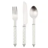 Sterling Check Supper Club 3-Piece Place Setting