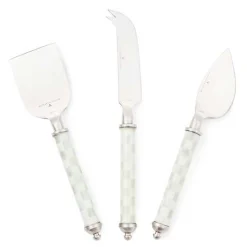 Sterling Check Supper Club Cheese Knife Set