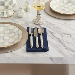 Sterling Check Supper Club 3-Piece Place Setting