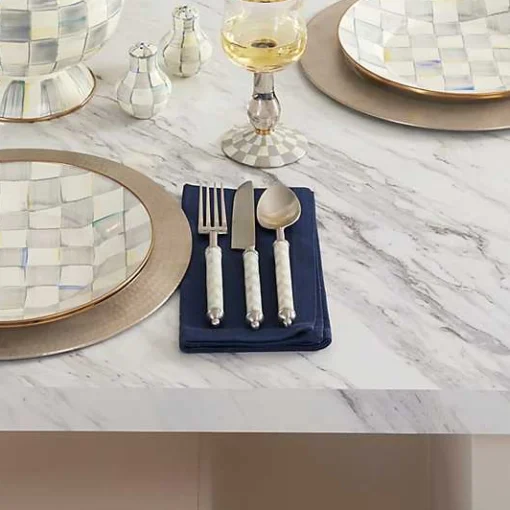 Sterling Check Supper Club 3-Piece Place Setting