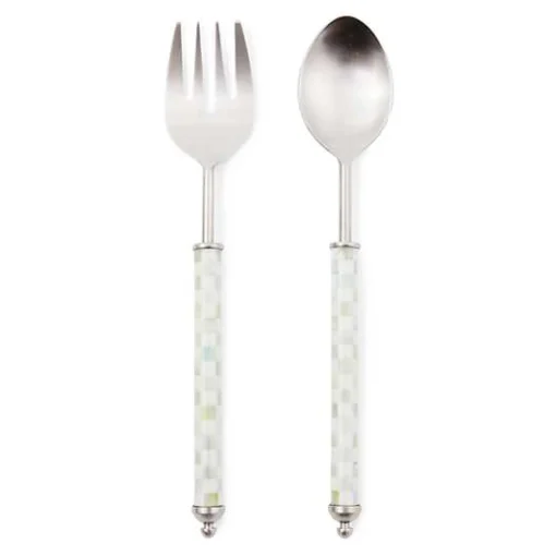 Sterling Check Supper Club Salad Serving Set