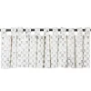 Sterling Check Tab Top Valance