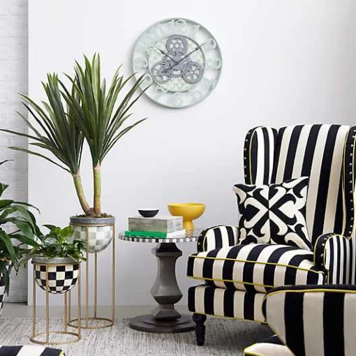 Sterling Check Tall Plant Stand
