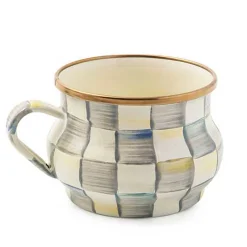 Sterling Check Teacup