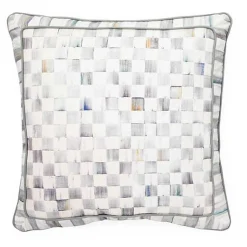 Sterling Check Throw Pillow