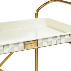 Sterling Check 2-Tier Kitchen Cart