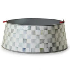 Sterling Check Tree Collar
