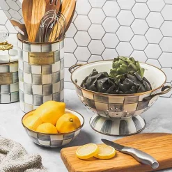 Sterling Check Utensil Holder