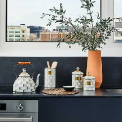 Sterling Check Utensil Holder