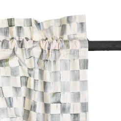 Sterling Check Valance