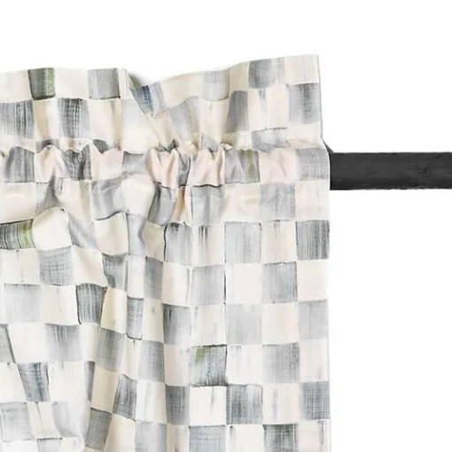 Sterling Check Valance