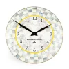 Sterling Check Wall Clock