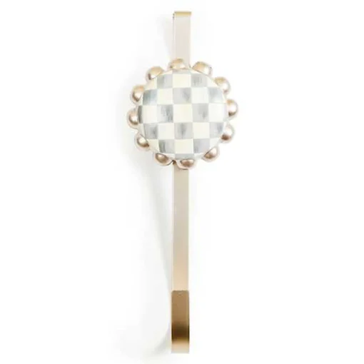 Sterling Check Wreath Hanger