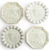 Sterling Cottage Dessert Plates,  Set of 4