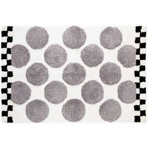 Sterling Dot Bath Rug