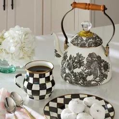 Sterling English Garden 2 Quart Tea Kettle
