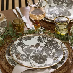 Sterling English Garden Enamel Dinner Plate