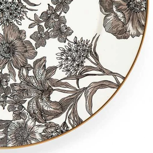 Sterling English Garden Enamel Charger/Plate