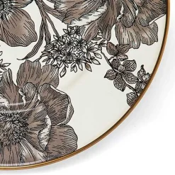 Sterling English Garden Enamel Salad/Dessert Plate