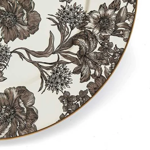 Sterling English Garden Enamel Serving Platter