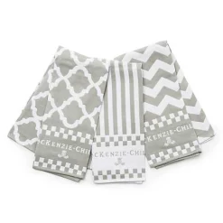 Sterling Zig Zag Dish Towels, Set of 3