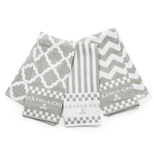 Sterling Zig Zag Dish Towels, Set of 3