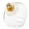 Sweets Jar with Rosy Check Enamel Lid
